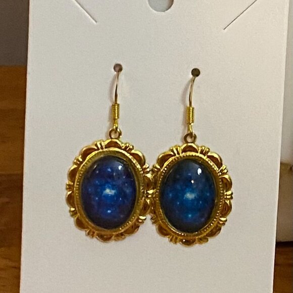 cabochon earrings NEW - Picture 2 of 3